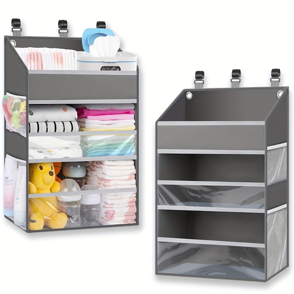 Diaper Organizer - Hanging Caddy Multiple Pockets