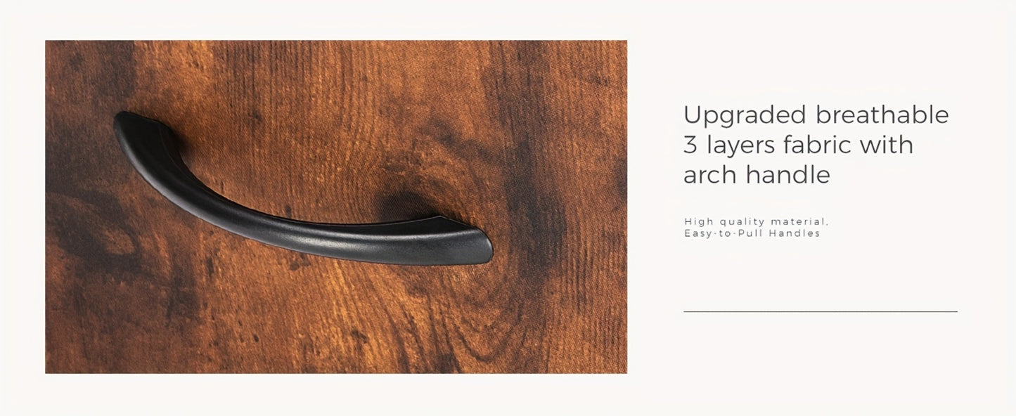 Fabric Drawer Dresser - Space-Saving