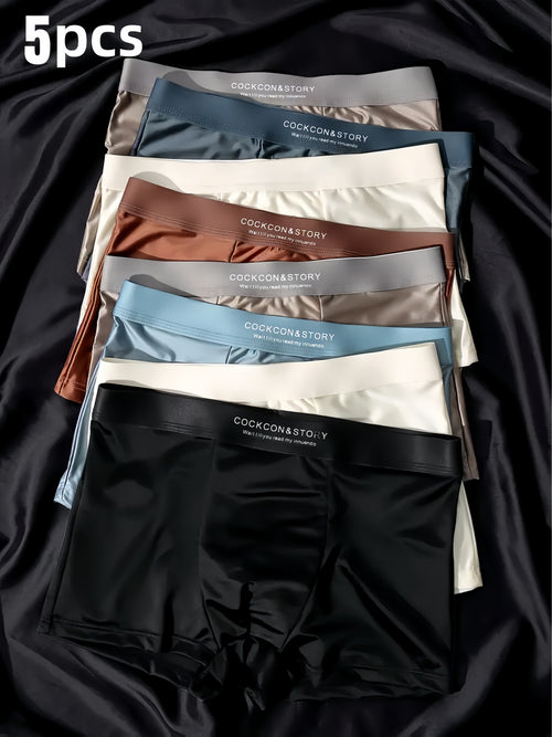 Men's 5PCS-Random mixed colors Knit Shorts - product view 1