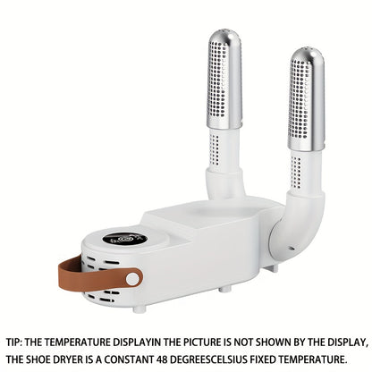 1pc Electric Boot Warmer, Electric Shoe Dryer, Multifunctional Shoe Dryer, High-power Dryer, Intelligent Constant-temperature Quick Drying, Universal for Many Shoes, No Injury to Shoes, Flexible Folding Telescopic Shoe Dryer.