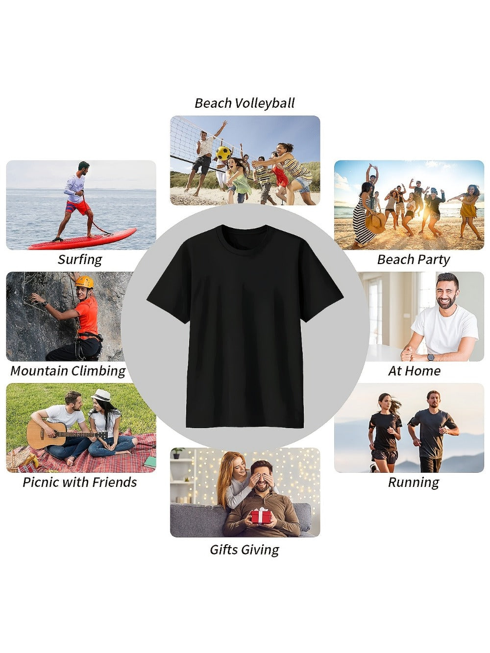 Unisex Graphic T-Shirt - Versatile Everyday Style 04933