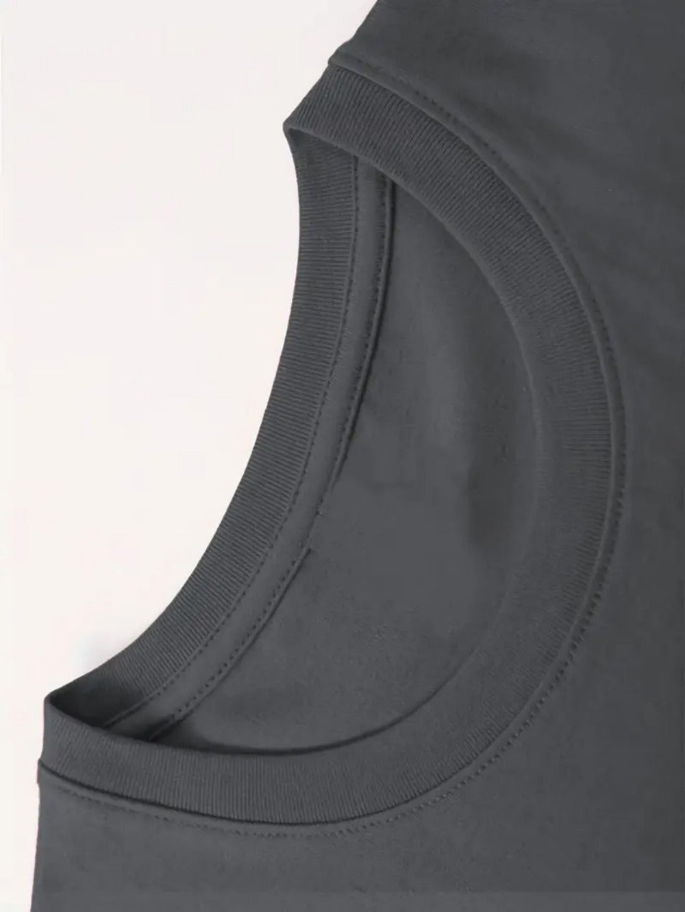 Men's Essential T-Shirt - Round Neck Short Sleeve Travel Style 655909