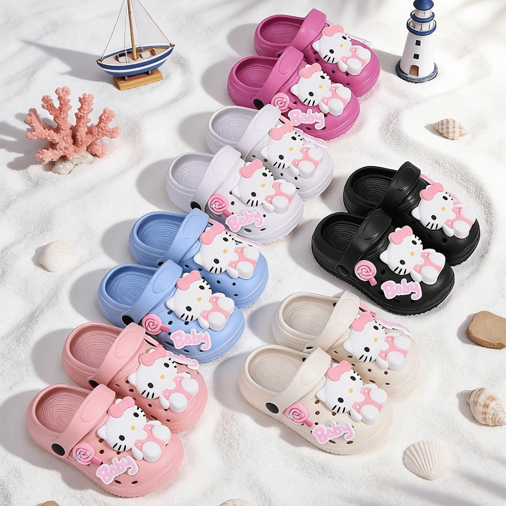 Boys Slippers - Breathable Mesh & Non-Slip Sole 360549