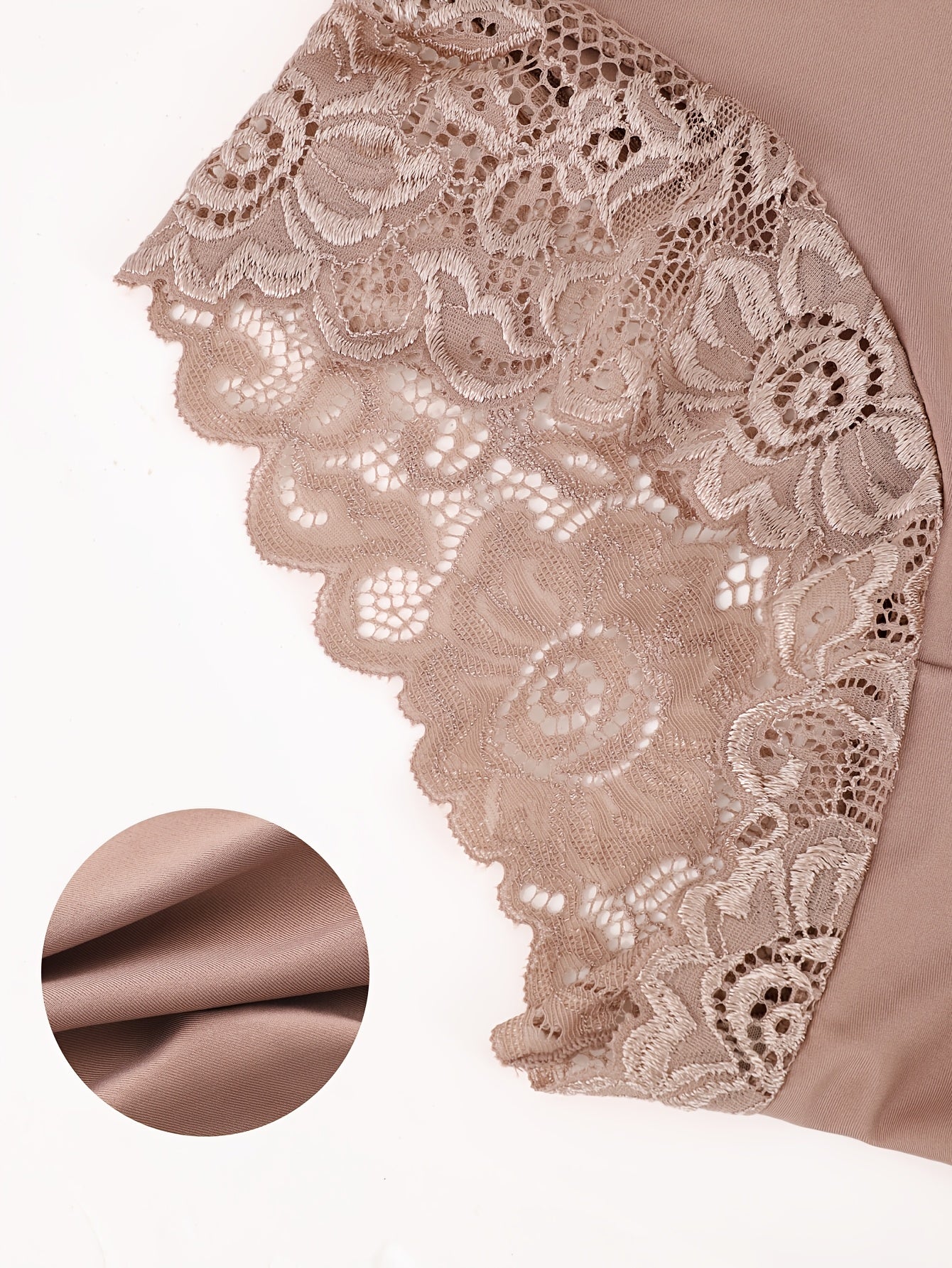 5 Pack Womens Lace Panties Elegant Lace Trim Mid Rise Underwear Soft Breathable Fabric Comfortable Fit Lightweight Stretchy Feminine Briefs Perfect for Date Night Party or Casual Attire Sizes S to XXL, Party Lingerie, Casual Attire, Stylish Underwear