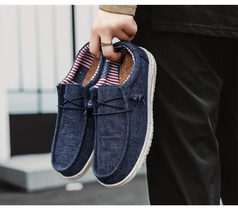 Men's And Women's Universal Loafers, Men's Casual Shoes-soft Uppers, Comfortable Embellished Soles, Light And Comfortable All Year Round, Breathable Lining, Daily Shoes, Leisure Style Soft Fabric Lined Skateboard Shoes, Special.