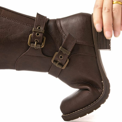 GLOBALWIN Women's Knee High Fashion Boots For Women