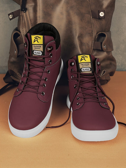 Men's Boots - Lace-Up for Everyday Wear 675685