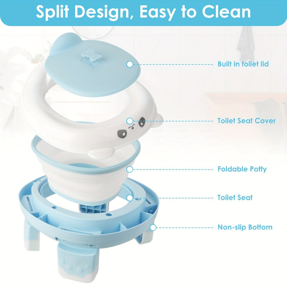 Potty Training Seat - 20-pcs Portable Foldable Travel