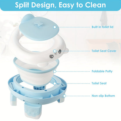 Potty Training Seat - 20-pcs Portable Foldable Travel