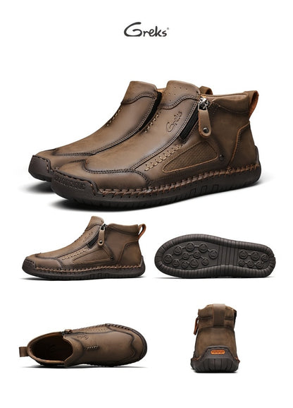 Men's Chukka Boots - Lightweight Design & Handcrafted Style