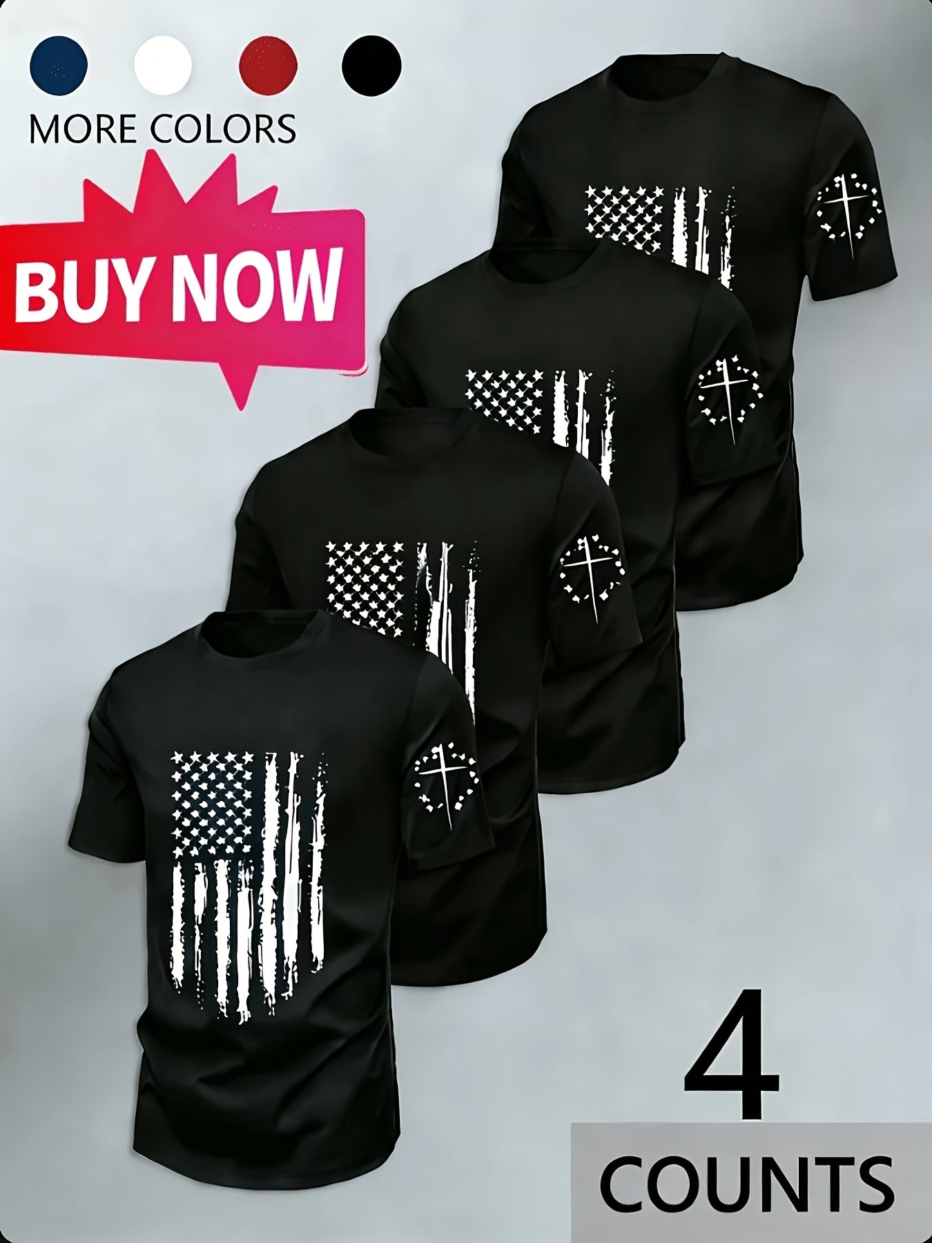 4pcs Set Of Men's Navy Striped Short-sleeve T-shirts: Round Neck, Geometric Pattern. Breathable And Quick-drying, Sweat-absorbent And Durable, Regular Fit. Classic Fashion Sportswear, Comfortable Basic Home/daily Wear/Novelty Pajamas novelty pajamas