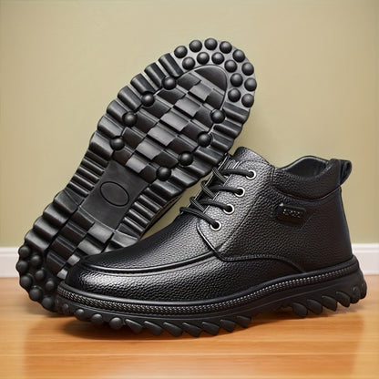 Men's Snow Boots - Non-Slip Sole Plush Lined for Cold Weather 546917