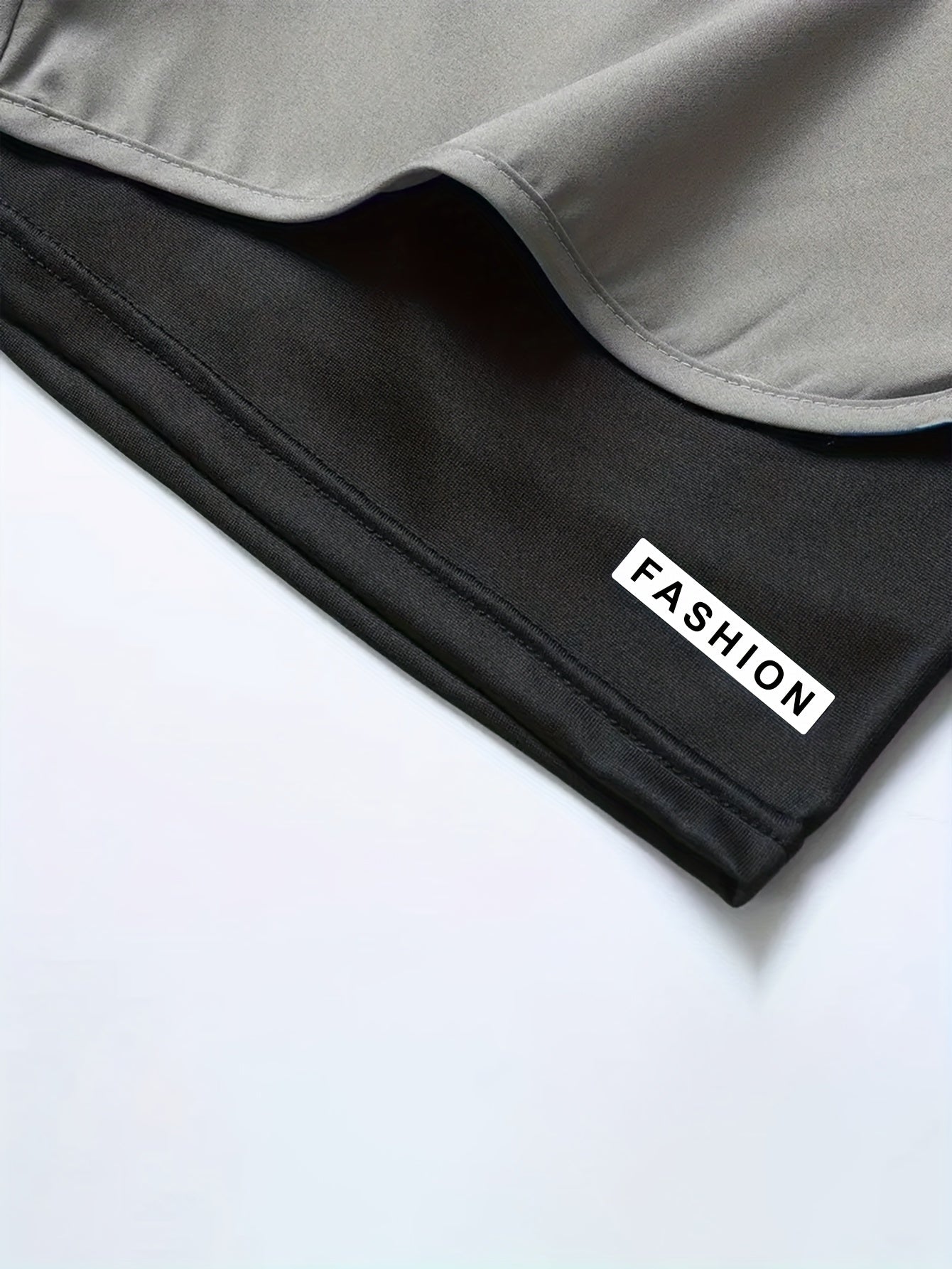 4pcs Summer Women's Casual Sports Shorts, Featuring A Two-piece Layering Design with Letters Suitable for Running And Casual Fitness, Come In Black, Gray, Green And