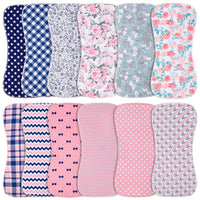 Rose pink polka dots