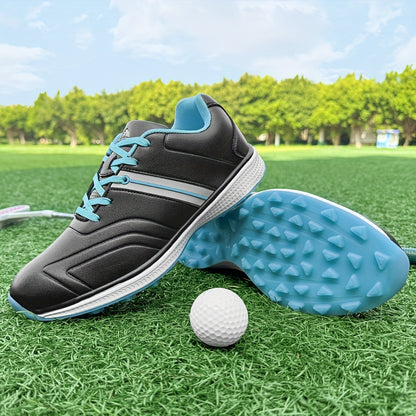 [Stylish] Thestron Women'S Golf Shoes - Non-Slip, Lightweight, Comfortable Training Sneakers with Textured Grip, Pink & White Design, Sizes 35-43 for Enhanced Performance on the Course, Sports Sneakers | Modern Golf Shoes | Fabric Lined Interior