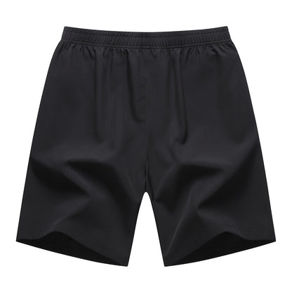 4pcs Men's Summer Athletic Shorts - Quick-Dry Lightweight Breathable Fabric, Reinforced Zipper Pockets, Drawstring Waist - Comfortable Loose-Fit for Running, Gym, Cycling, Basketball, Tennis, Outdoor Sports & Beach Party