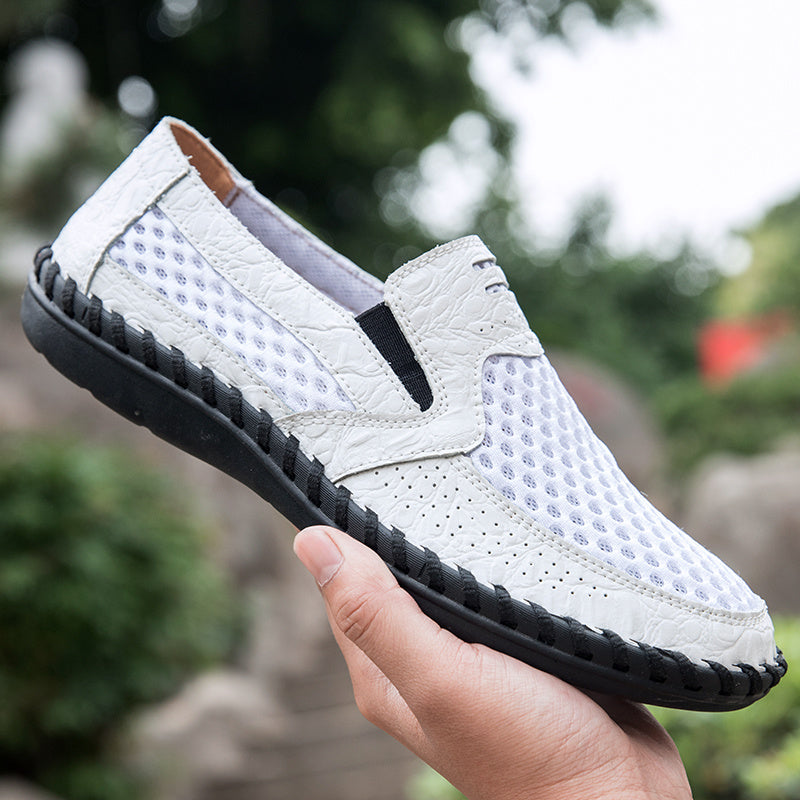 Cross-border large-size Men's mesh breathable Men's shoes 38-46 are mainly available for a long time.