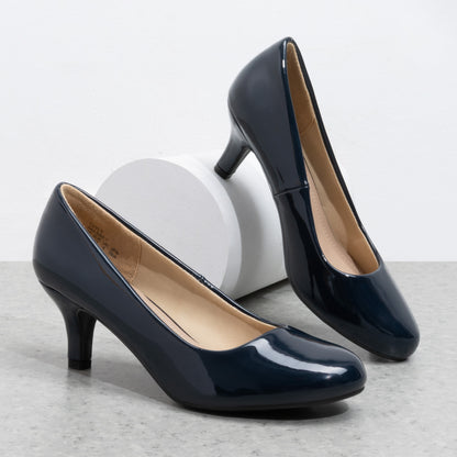 Women's Dress Comfortable Low Heel Pump Shoes