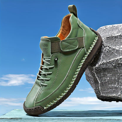 Comfort-Focused Women's Ankle Boots - Stylish Lace-Up Design, Retro High Top with Soft Sole for Enhanced Walking Comfort - Durable Outdoor Flat Hiking Shoes, Women Shoes
