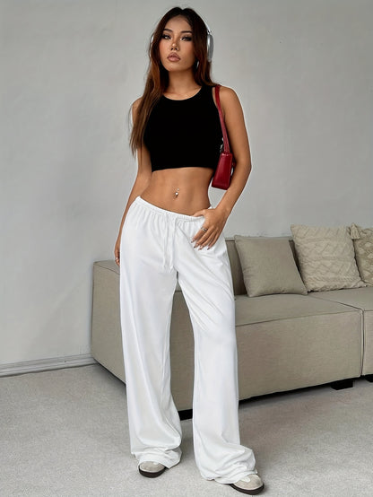 Simple, Soft And Comfortable Sweatpants, Loose Pants, New Must-haves