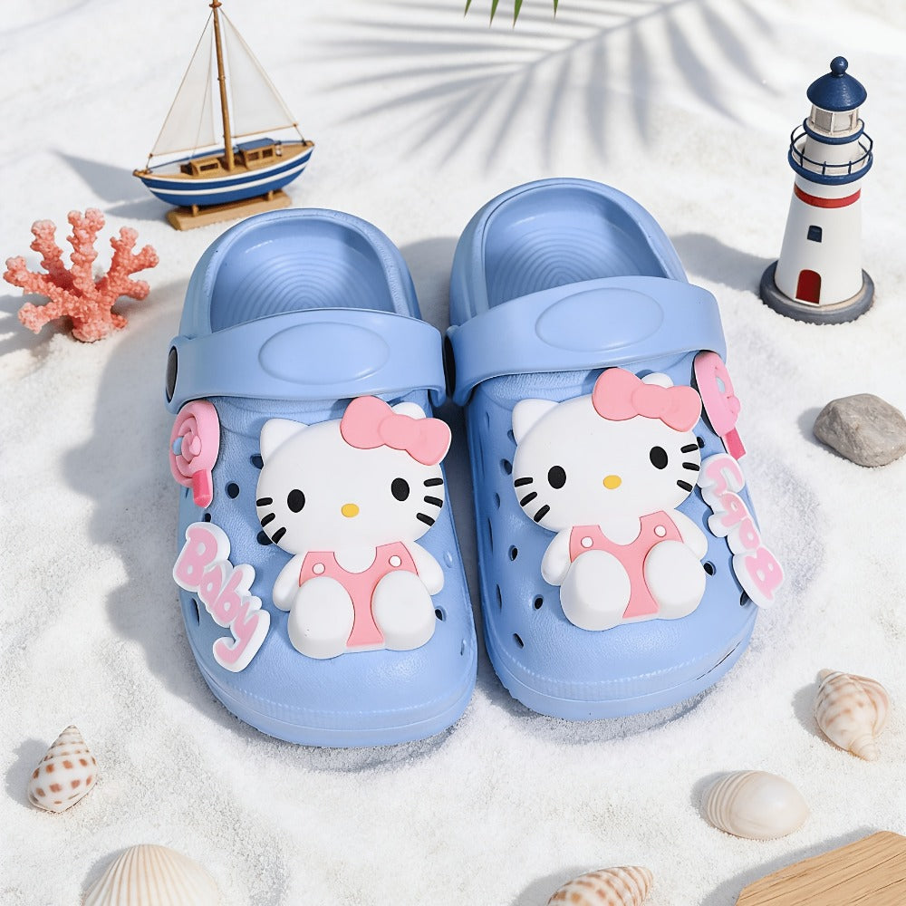 Boys Slippers - Breathable Mesh & Non-Slip Sole 360549