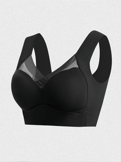 Women's Full-Coverage Sports Bra - 5-Pack Removable Pads, Everyday Support