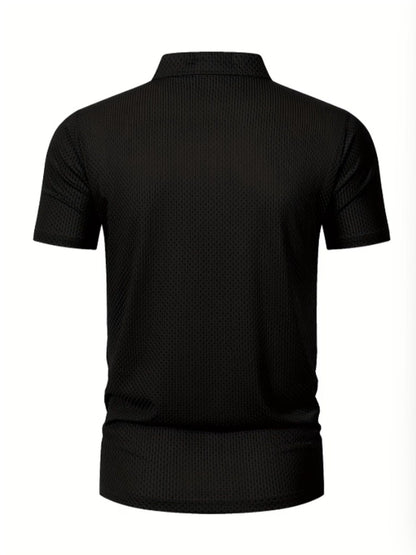 Men's Solid Color Shirt - Short Sleeve 770021