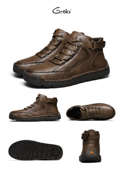 Men's Boots - Lightweight Slip-On for Everyday Wear 413541