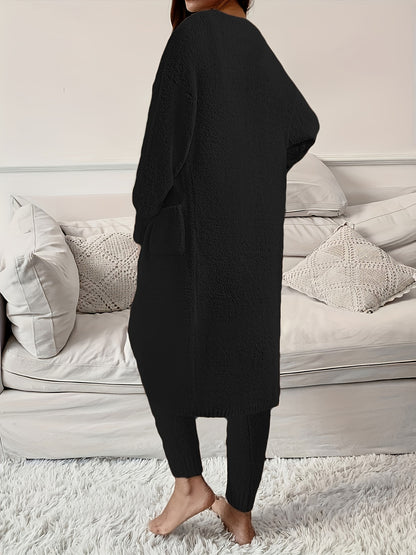 Women'S 3pcs Pajama Set, Sexy Loungewear Sleepwear, Comfortable Home Wear, Sleepwear For Women