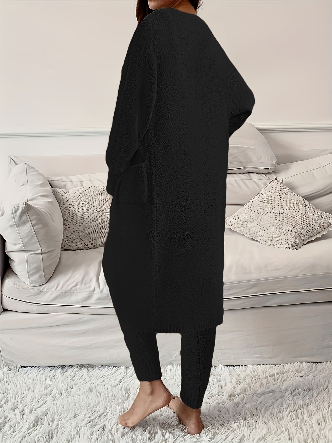Women'S 3pcs Pajama Set, Sexy Loungewear Sleepwear, Comfortable Home Wear, Sleepwear For Women