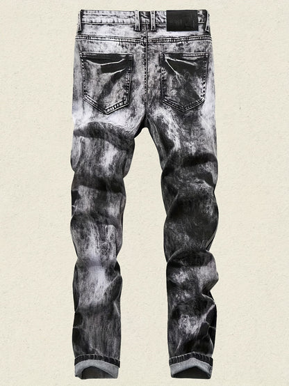 2-Pair Men's Slim Jeans, Stretch Comfort Fit, Vintage And Washed Denim Styles, Must-Have