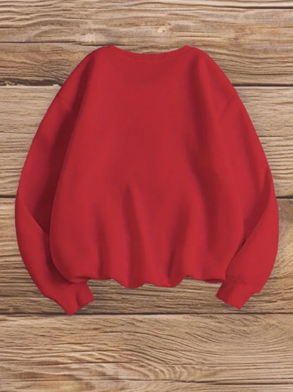 Lightweight Sweatshirts for Women Featuring Unique Printed Designs Multicolored - product view 3