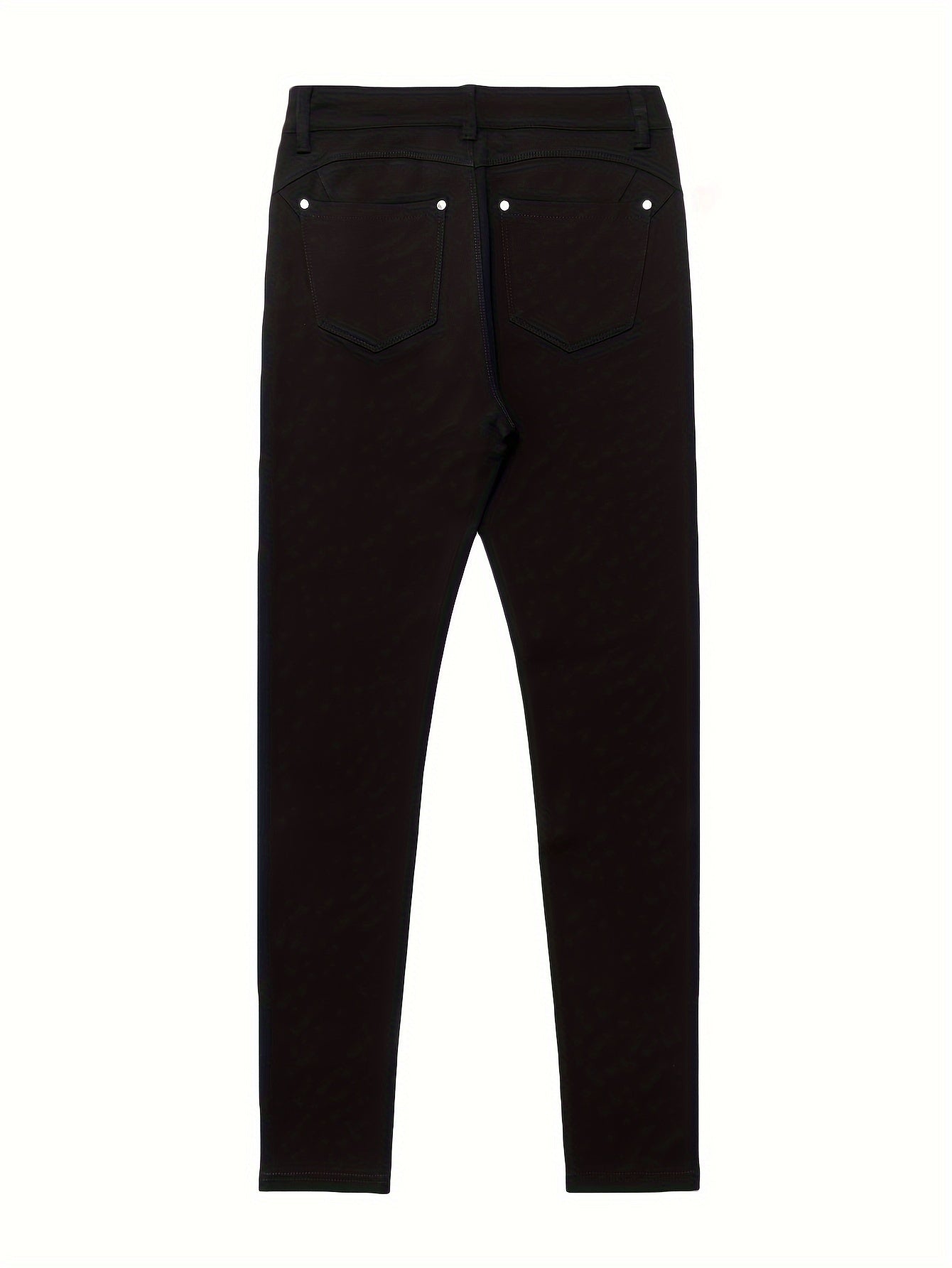 Black High-Waist Jeans - product view 8