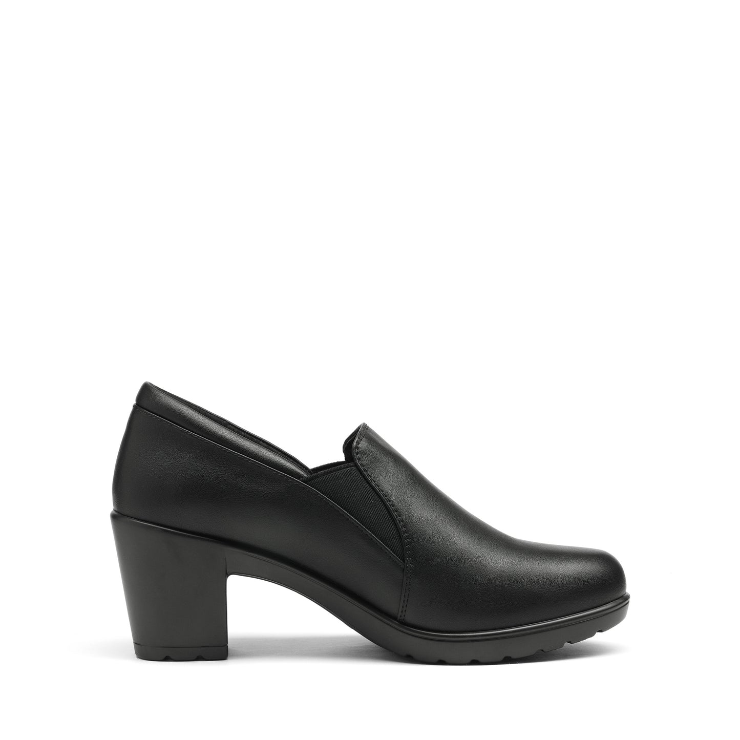Women's Low Chunky Block Heels Pumps Comfortable Slip-On Heeled Loafers Dress Work Shoes For Office Business Comfortable Loafers Shoes Low Chunky Block Heel Pumps