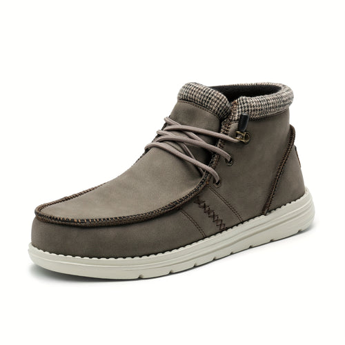 2026 Men's Casual Slip-on Shoes Warm Loafers For Men Winter Boots Game Day Fan Gear for All Football Fans