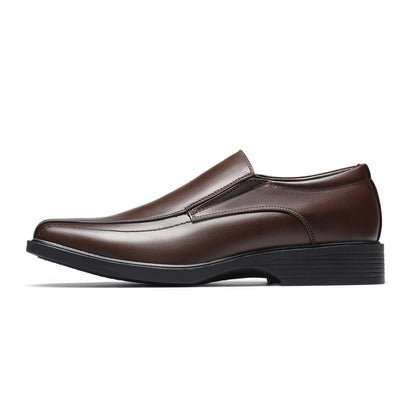 Men's Square Toe Dress Loafers Formal Shoes