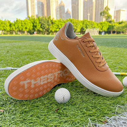 Sneakers, THESTRON Men's Golf Footwear - Non-Slip, Professional Training and Casual Wear, Durable TPU Sole, Lace-Up Closure, All-Season, Comfortable Fit, THESTRON