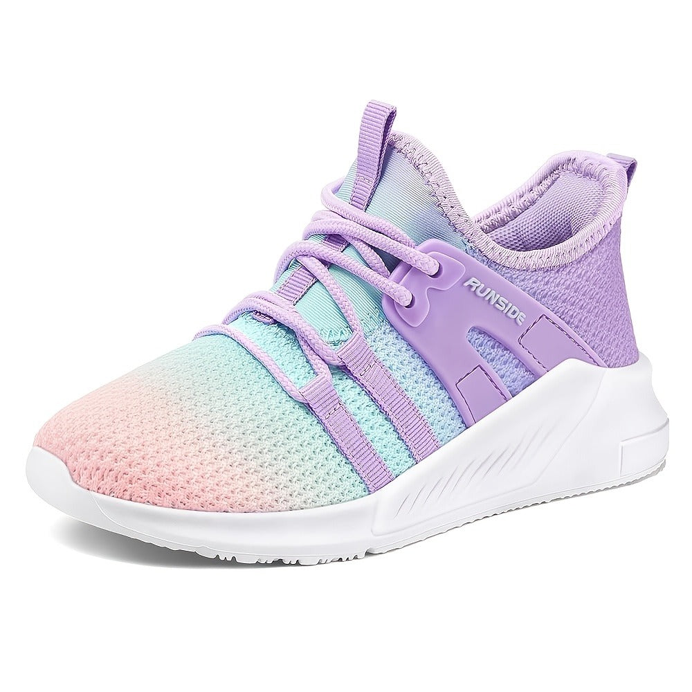 Kids' Athletic Shoes - Breathable Mesh & Cushioned Comfort 639653