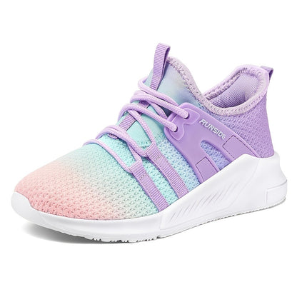 Kids' Athletic Shoes - Breathable Mesh & Cushioned Comfort 639653