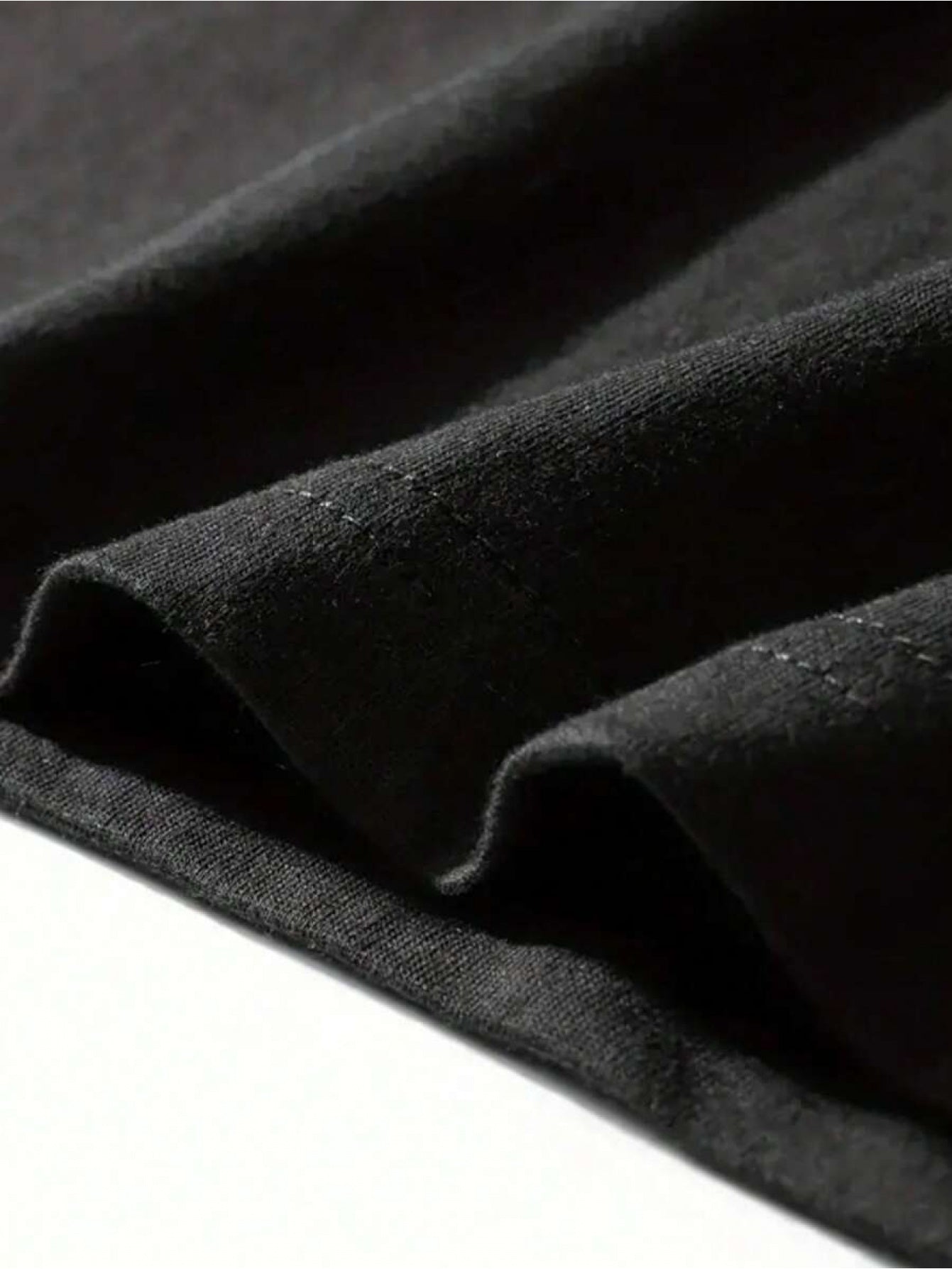 Women's Black Printed Short-Sleeve T-Shirt - product view 7
