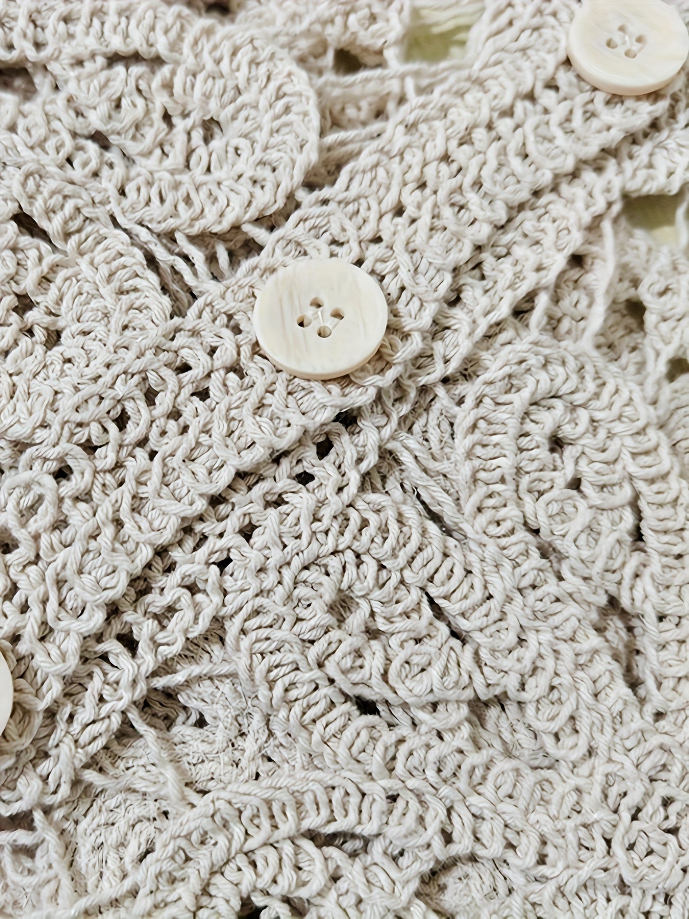 New Cardigan Bohemian Style Jacquard Hollow Crochet Embroidered Women'S Top
