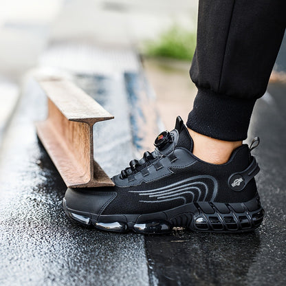 Men's Work & Safety Shoes - Puncture Resistant & Lightweight Design