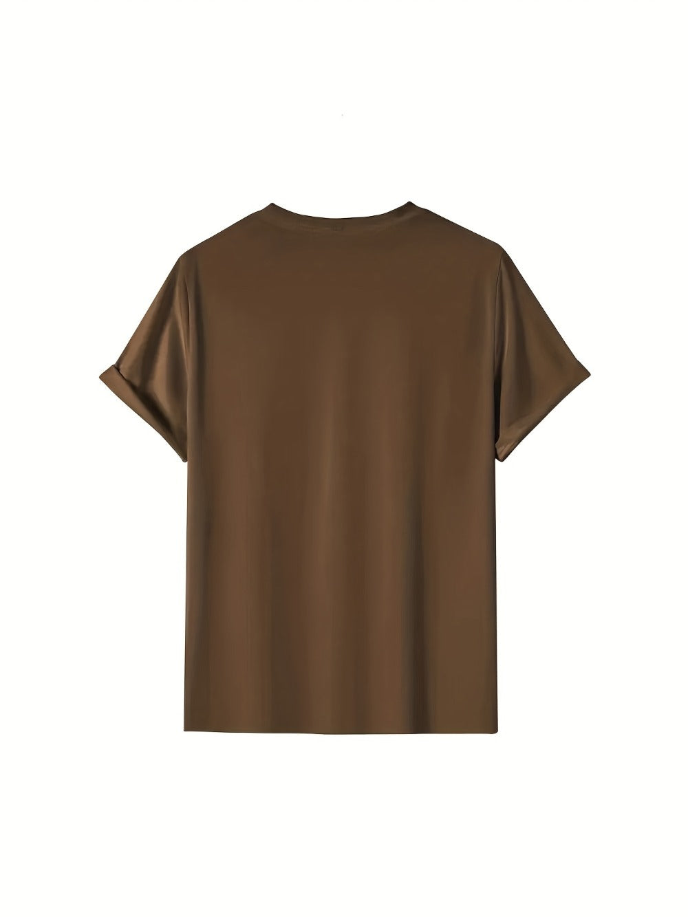 Men's Graphic T-Shirt - Round Neck Short Sleeve Streetwear Style