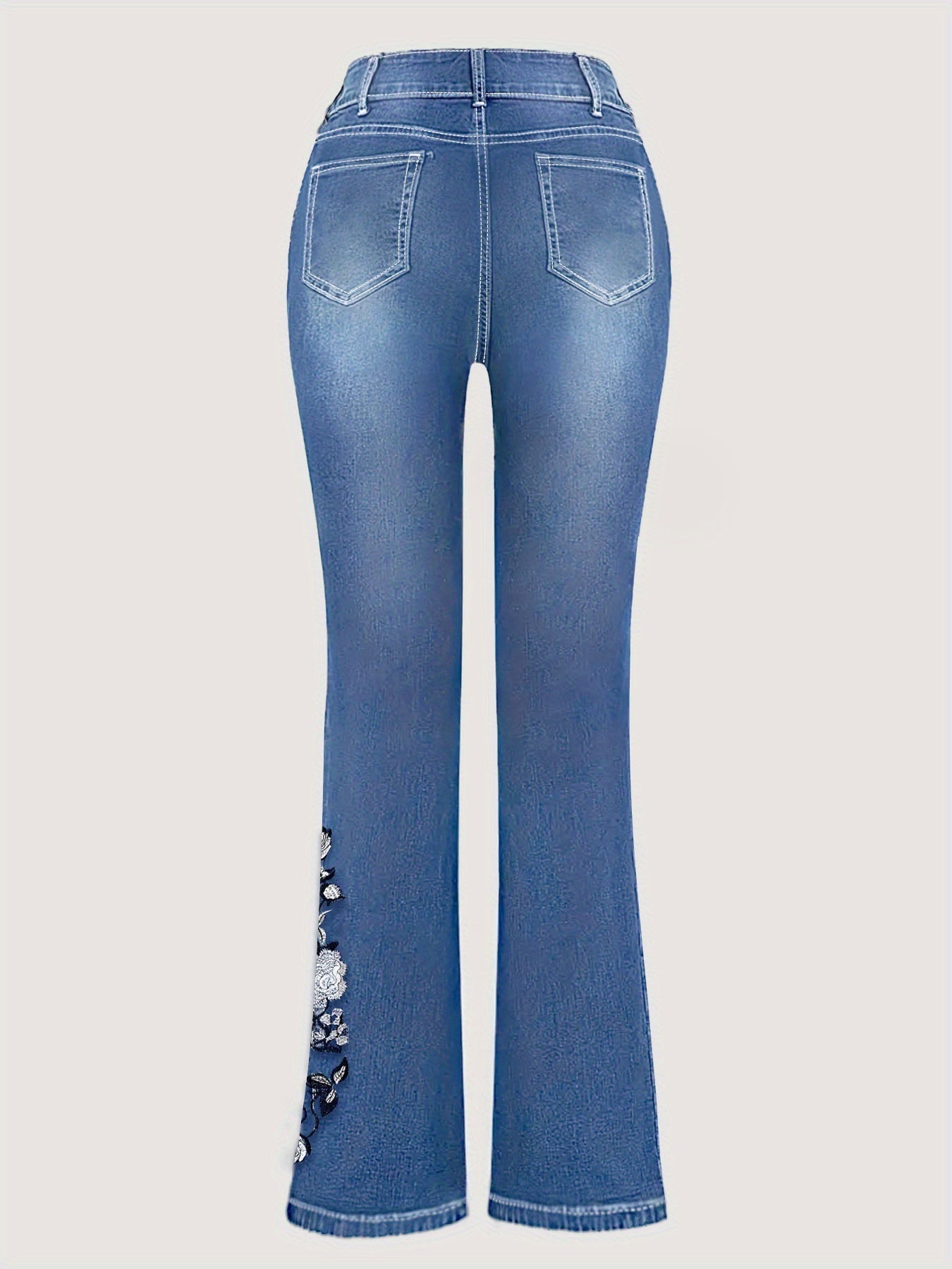 Black High-Waist Jeans - product view 46