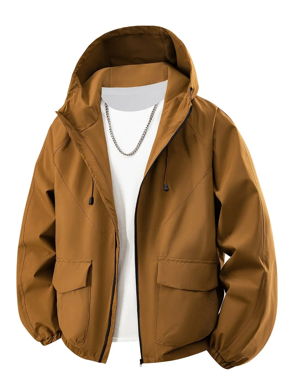 Men's Windproof Pullover Coat