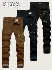Black + Khaki + Dark Black