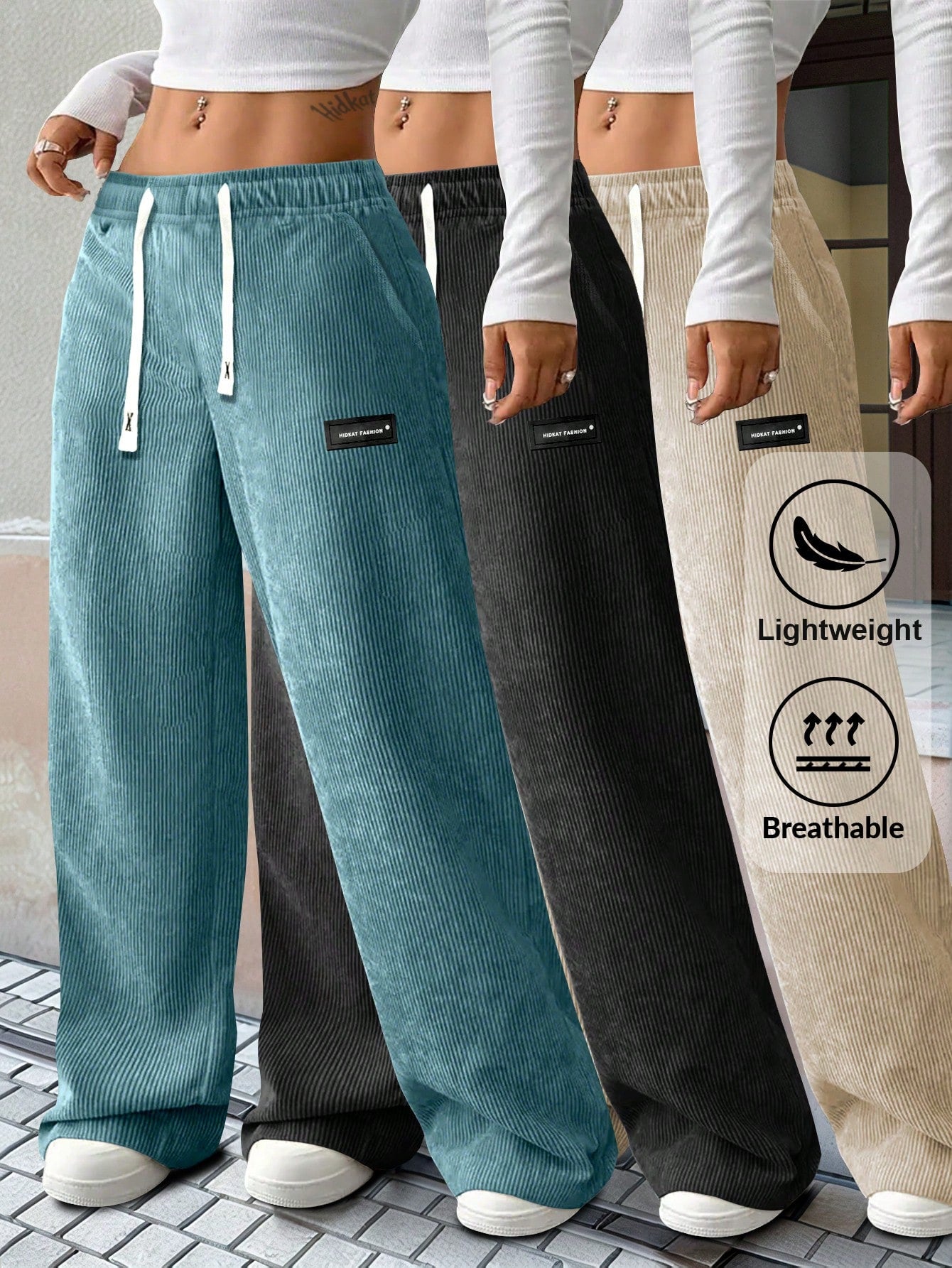 Women's Khaki Pants - product view 3
