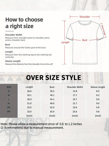 Men's Humorous Pattern T-Shirt, Casual Round Neck, Slightly Elastic, Regular Fit, Four Seasons Knitted Fabric with "I Never Thought I'd Be a Grumpy Old for Man" Pattern, Suitable for Adults, Plus Size