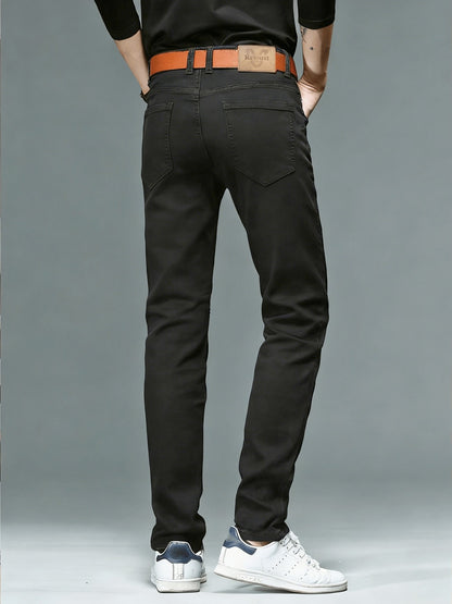 Men's Straight Leg Jeans - Classic Wash Clean Finish Everyday