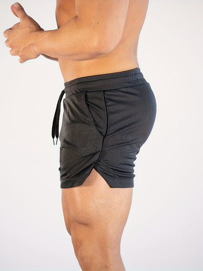 Men's Gym Workout Shorts Running Lightweight Athletic Short Pants Bodybuilding Training